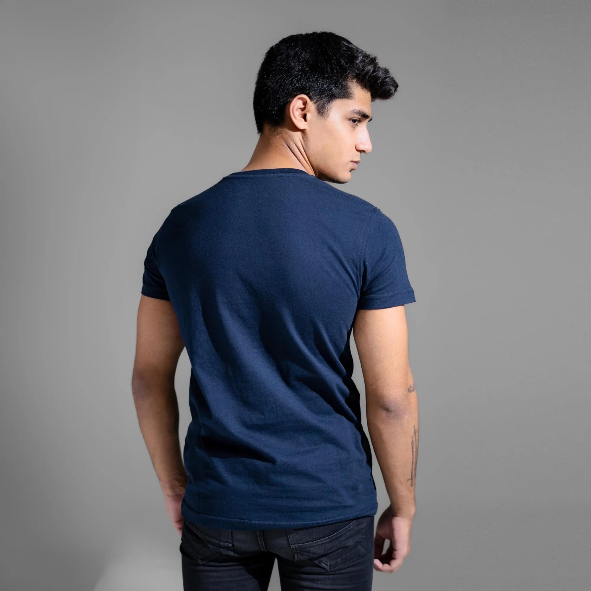 Polo Republica Men's Essentials Combed Cotton Short Sleeve Tee Shirt
