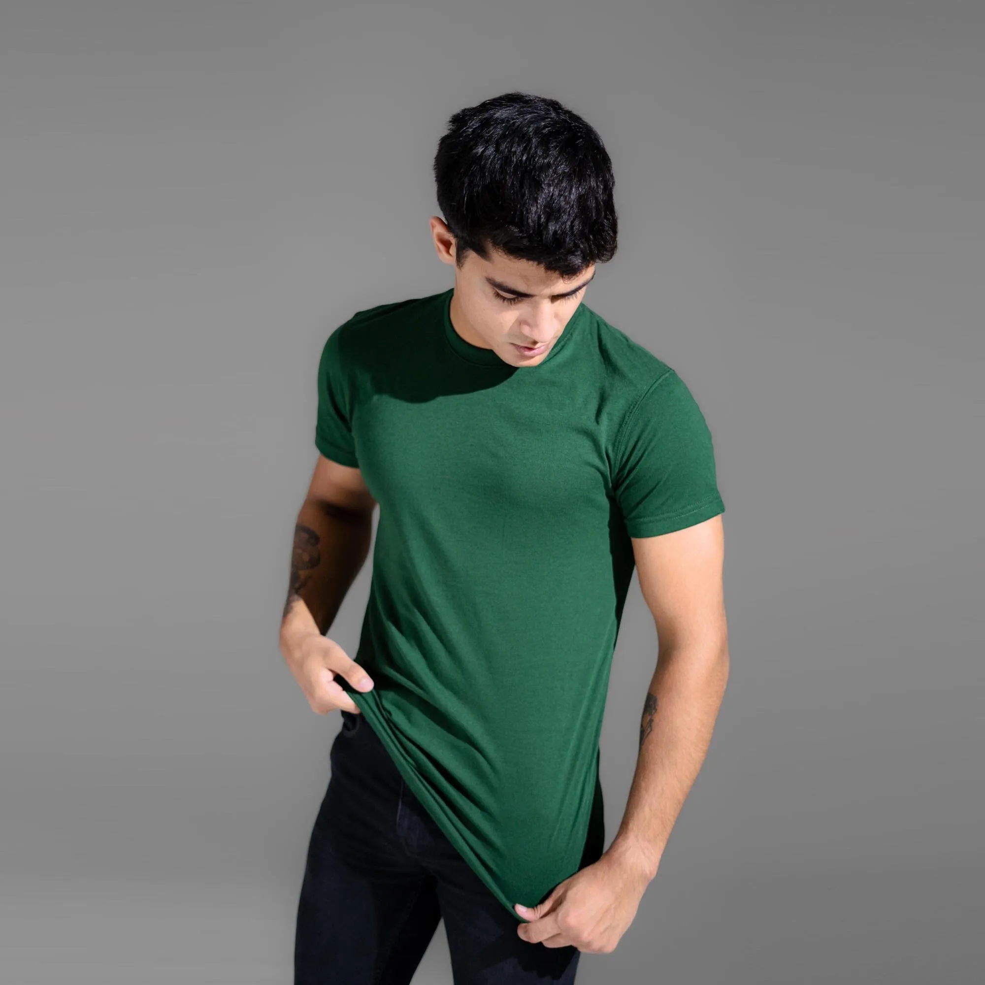 Polo Republica Men's Essentials Combed Cotton Short Sleeve Tee Shirt