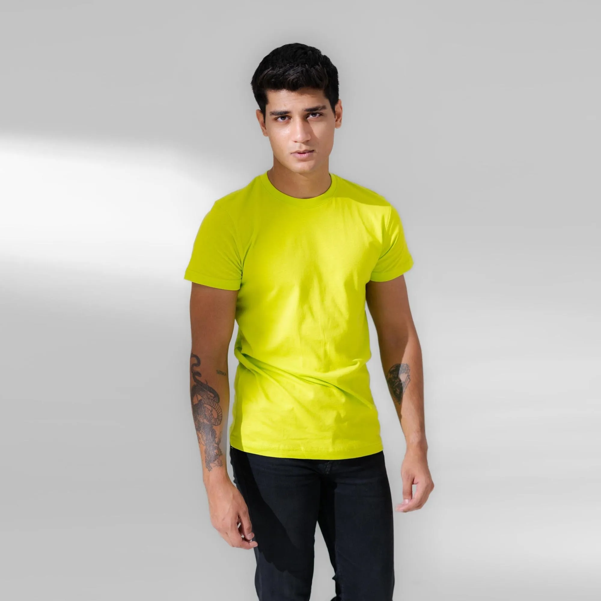 Polo Republica Men's Essentials Combed Cotton Short Sleeve Tee Shirt