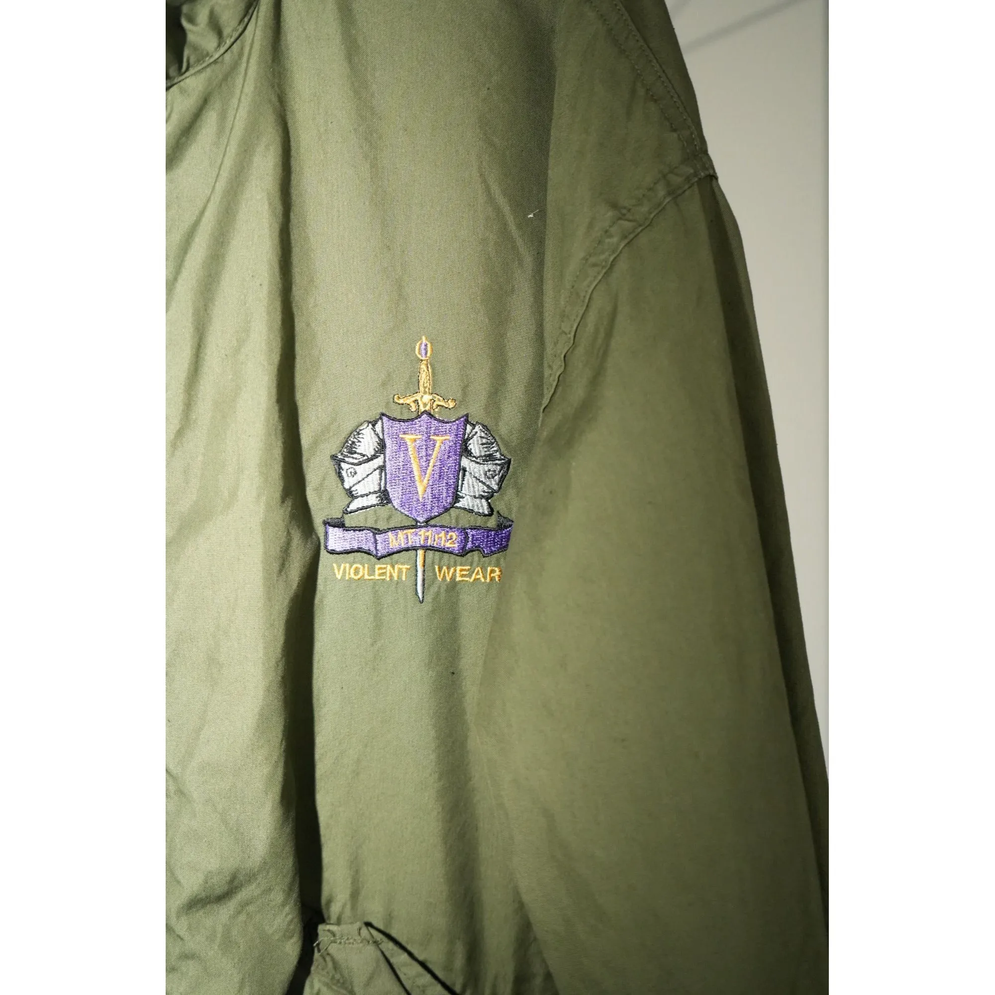 "Retail" Vintage 1950s Fishtail Parka So Sew Styles, Inc Extreme Cold Weather Military Jacket M Men's