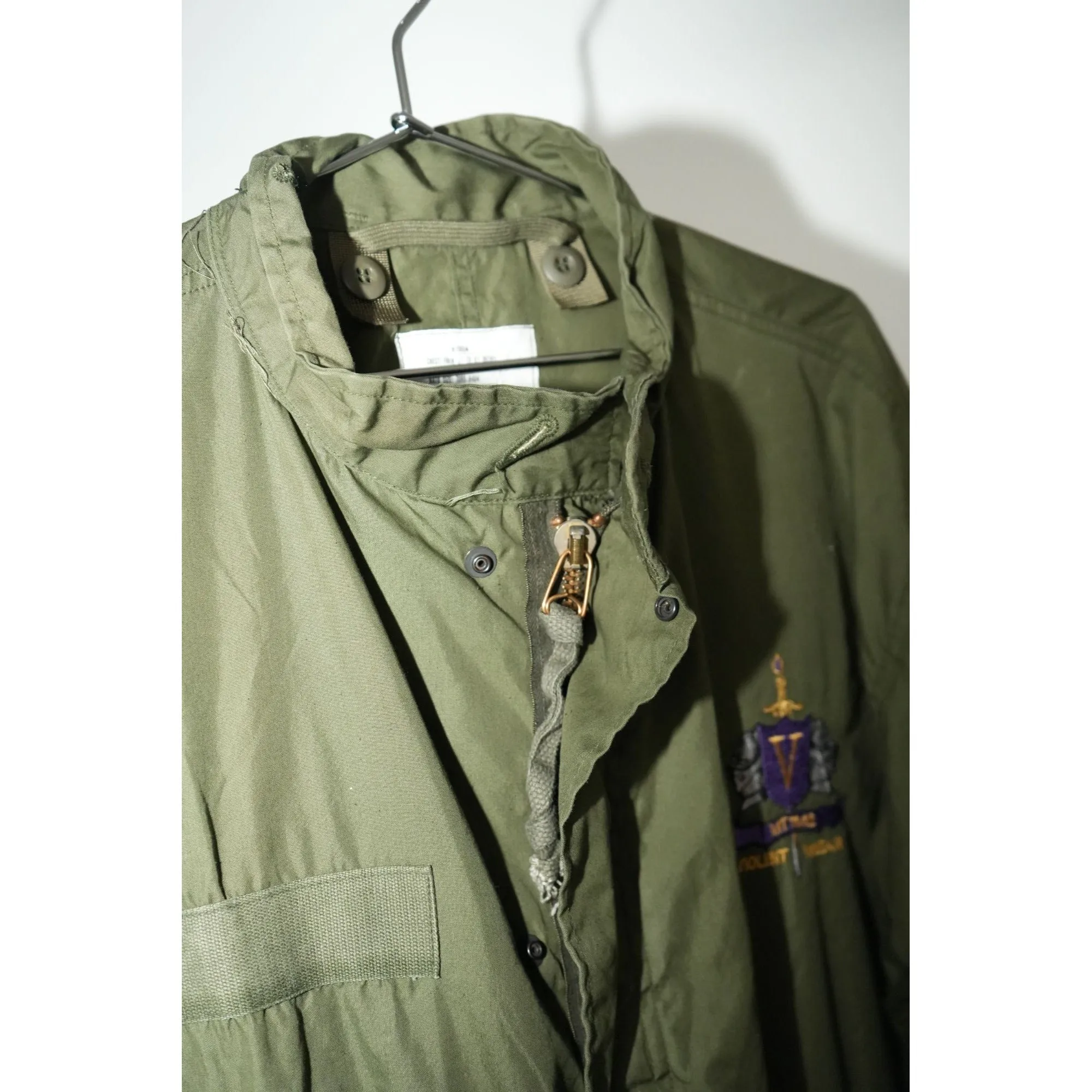"Retail" Vintage 1950s Fishtail Parka So Sew Styles, Inc Extreme Cold Weather Military Jacket M Men's