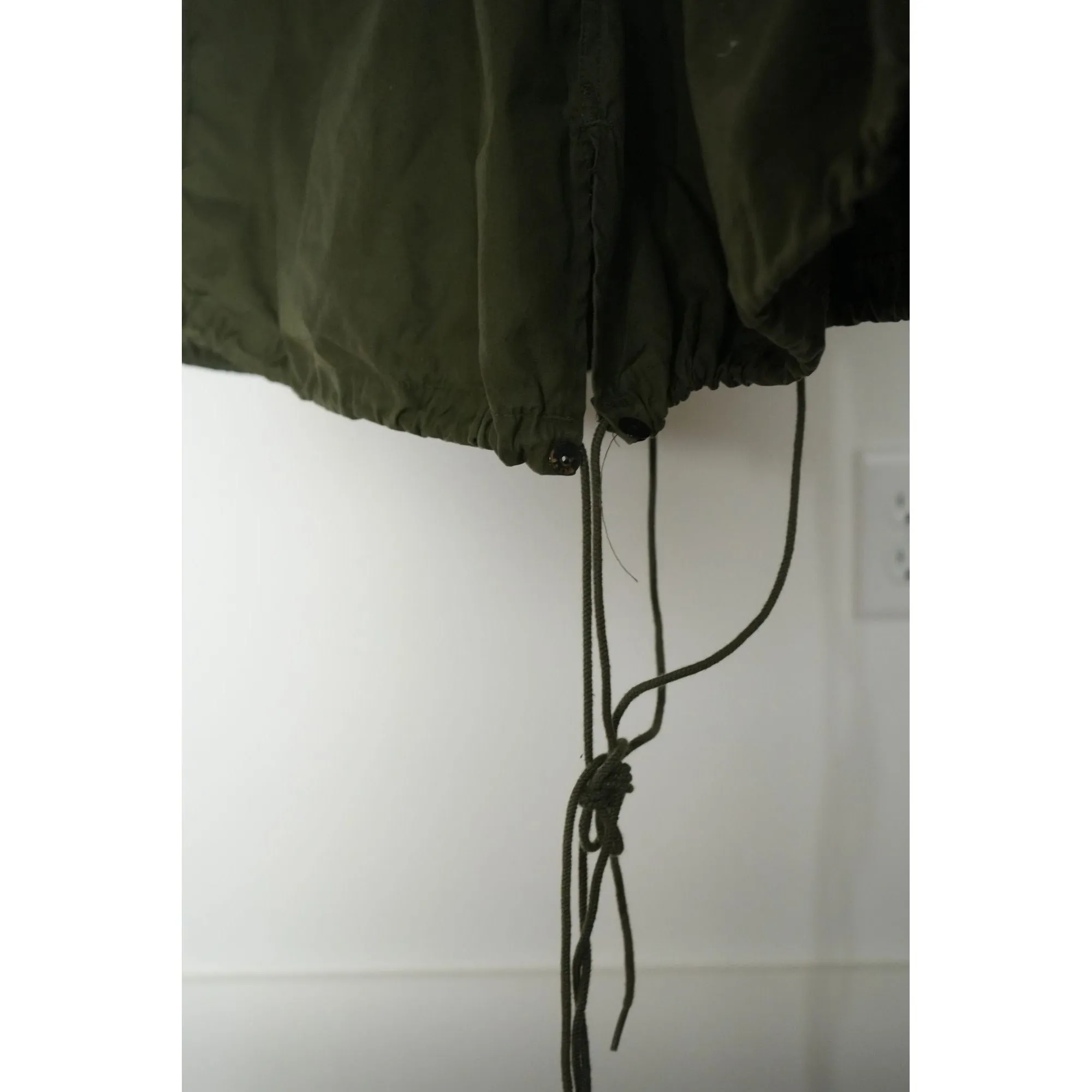 "Retail" Vintage 1950s Fishtail Parka So Sew Styles, Inc Extreme Cold Weather Military Jacket M Men's
