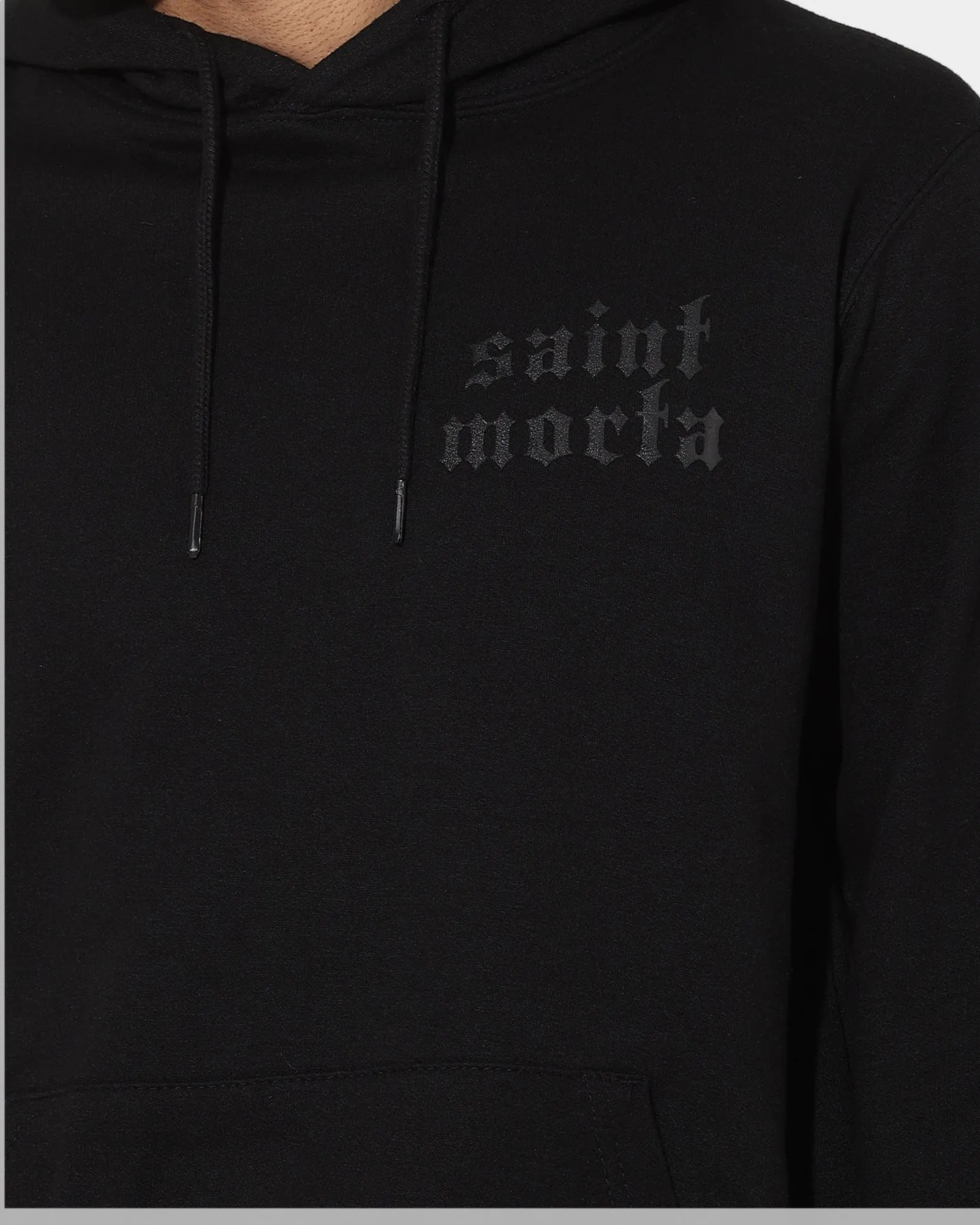 Saint Morta Corrupted Hoodie Black