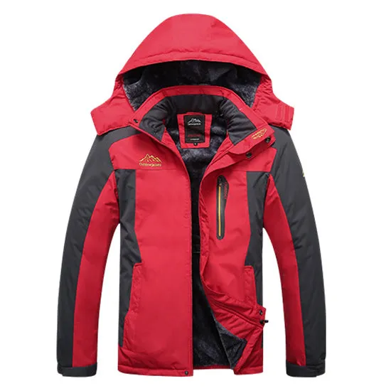 Tommy™ lichtgewicht waterdichte patchwork parka winterjas