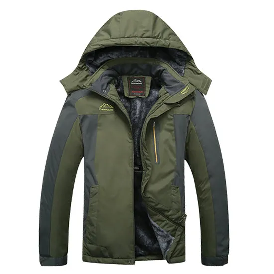 Tommy™ lichtgewicht waterdichte patchwork parka winterjas