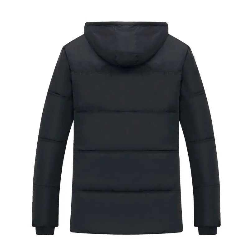Tommy™ waterdichte dik bont capuchon comfortabele parka winterjas