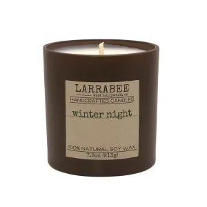 Winter Night handcrafted candle