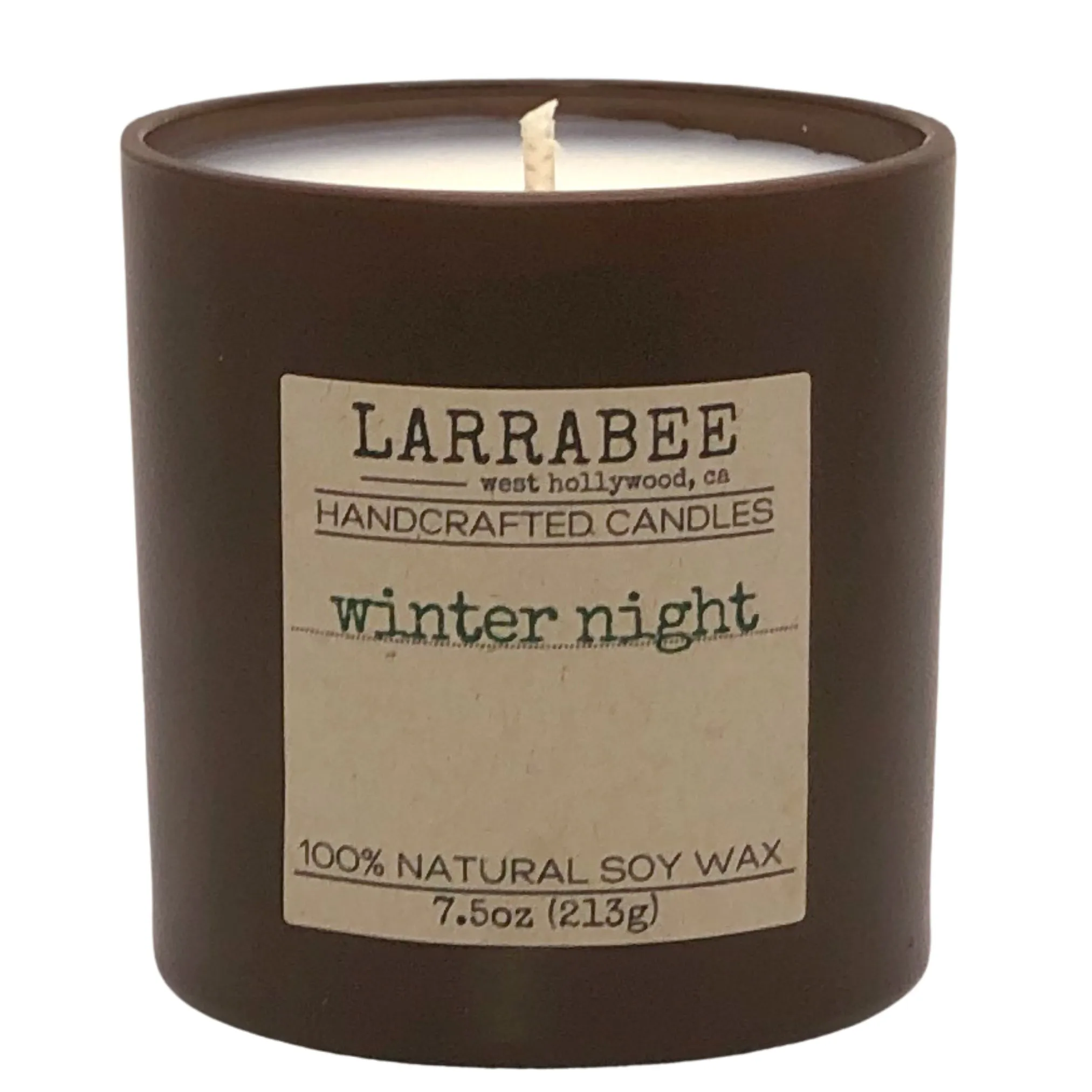 Winter Night handcrafted candle