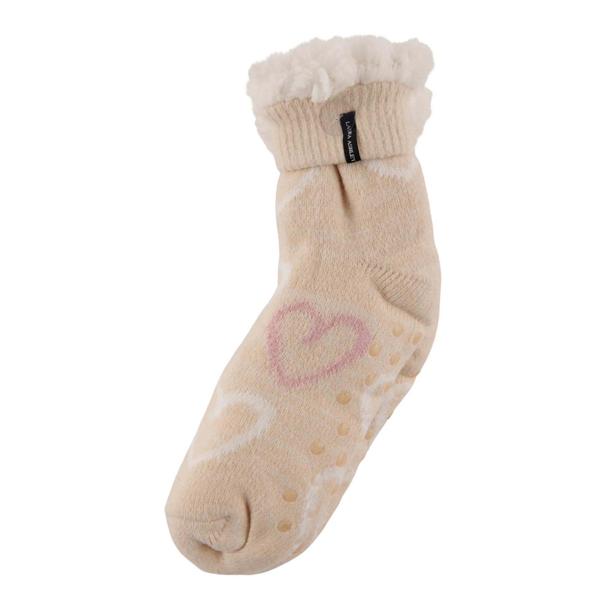 Women's Embroidered Sherpa Thermal Socks
